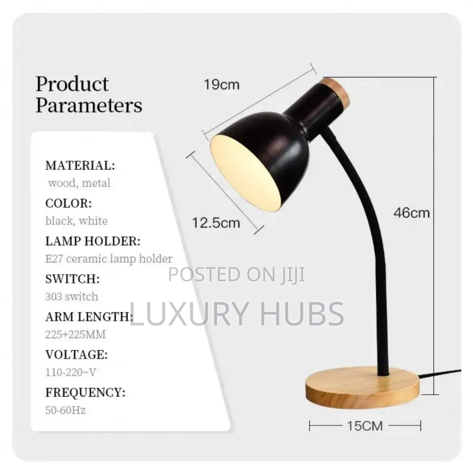 Eye Protection Study Lamp With Bulb