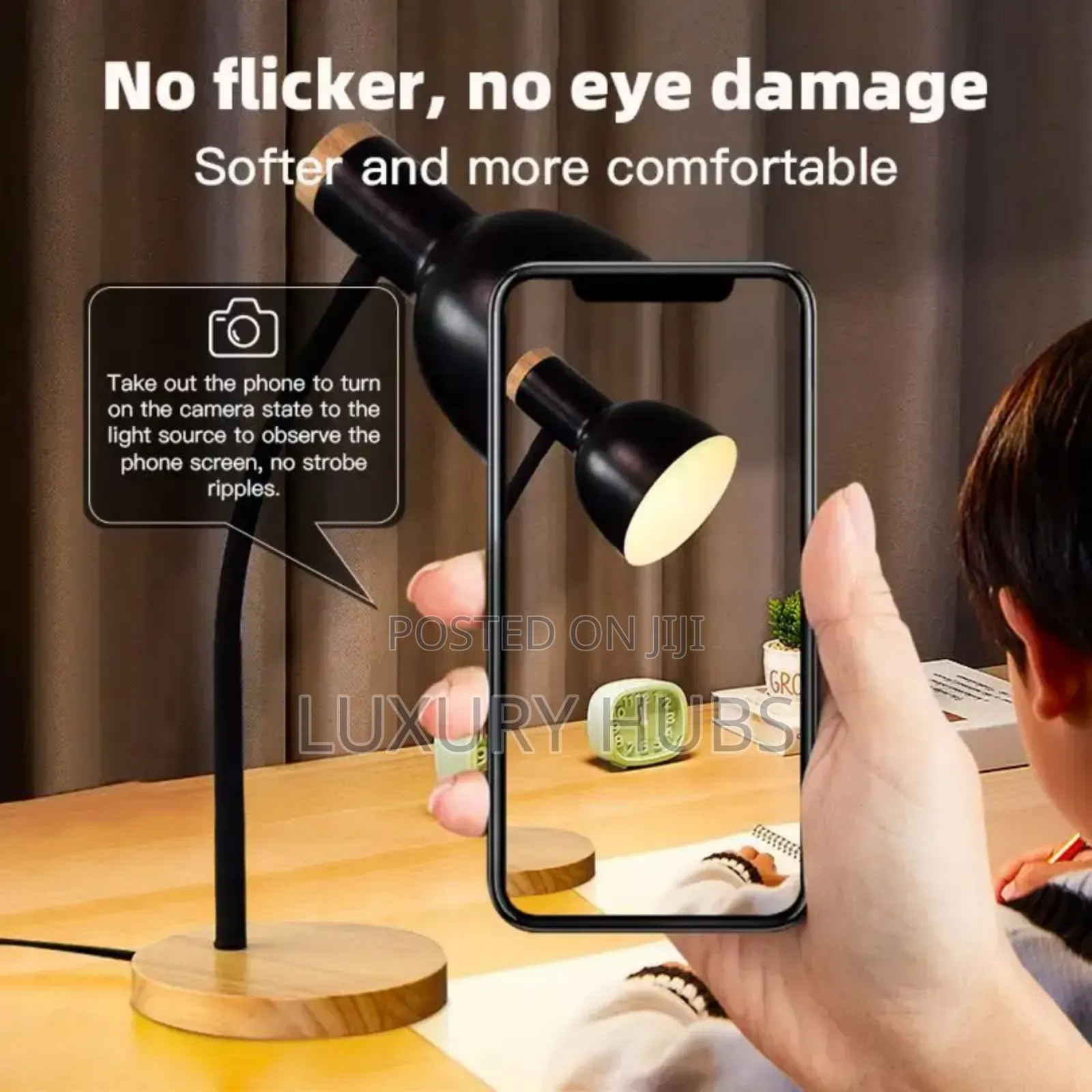Eye Protection Study Lamp With Bulb