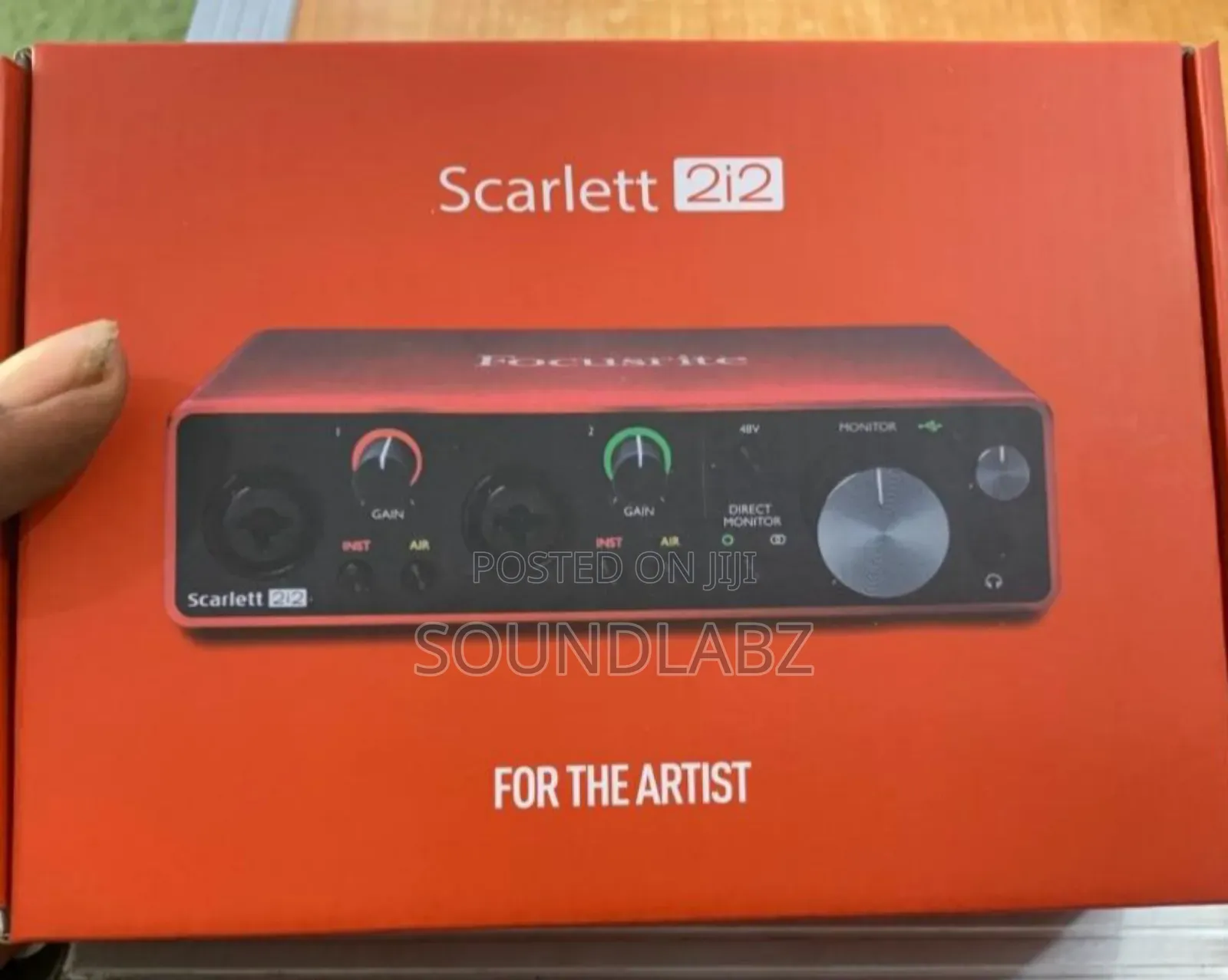Focusrite 2i2 Professional Audio Interface/ Soundcard
