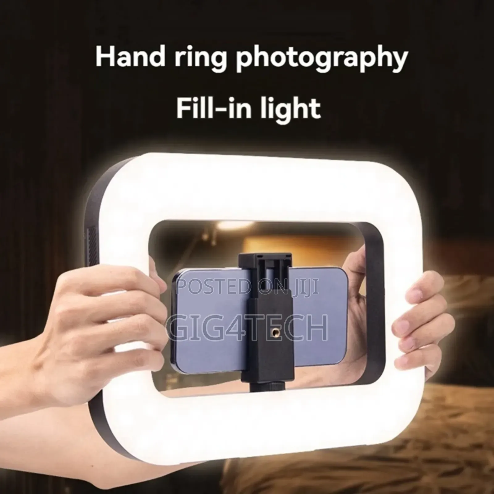 ZGRL-02 Rechargeable Handheld Square Led Video Light