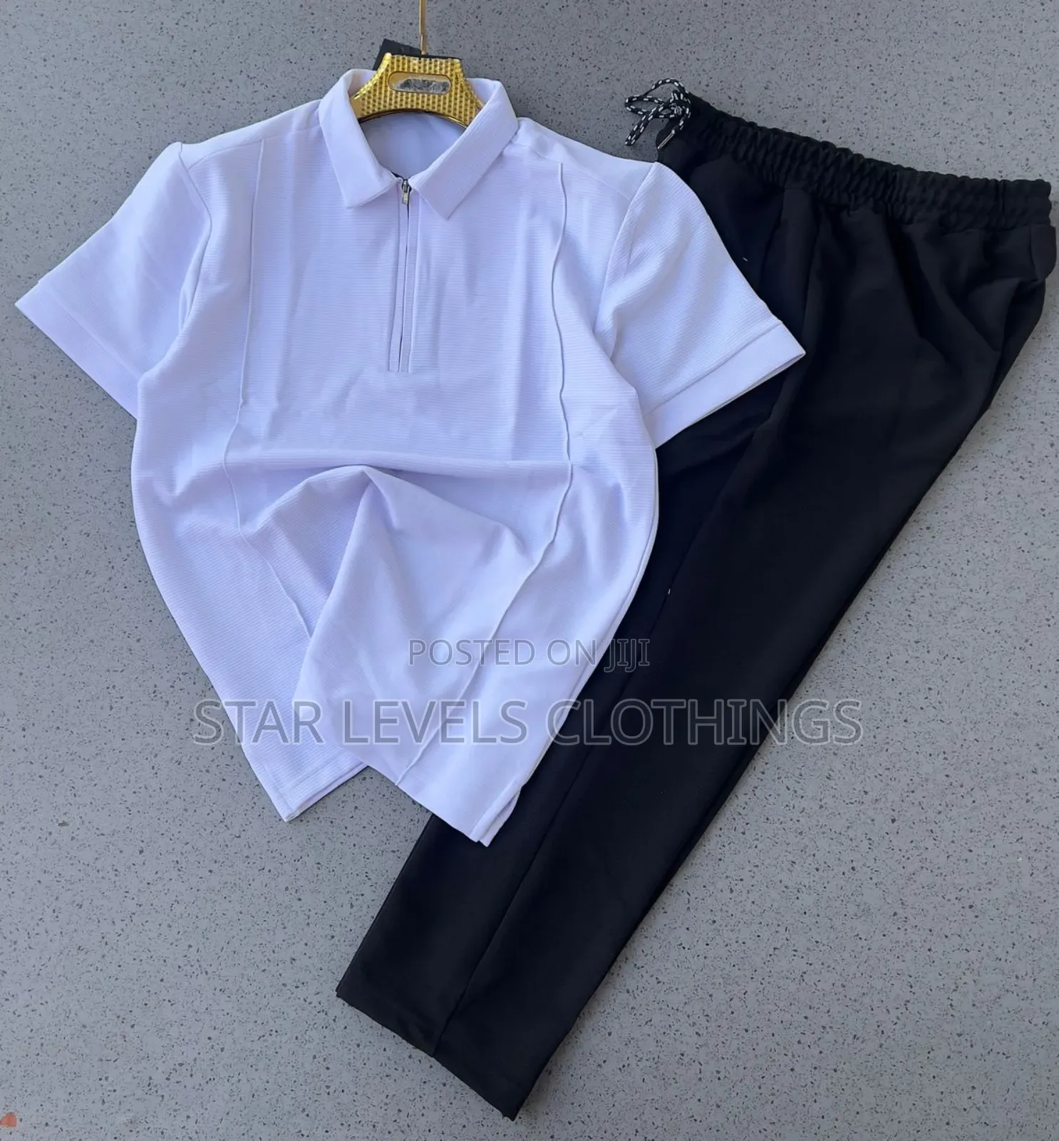 White and Brown Quality Kaftan Available for Men