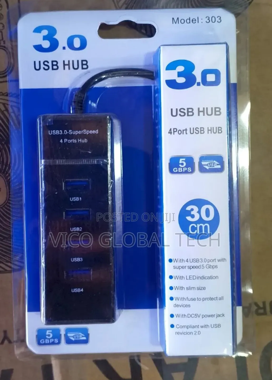 Usb Hub 3.0 4port