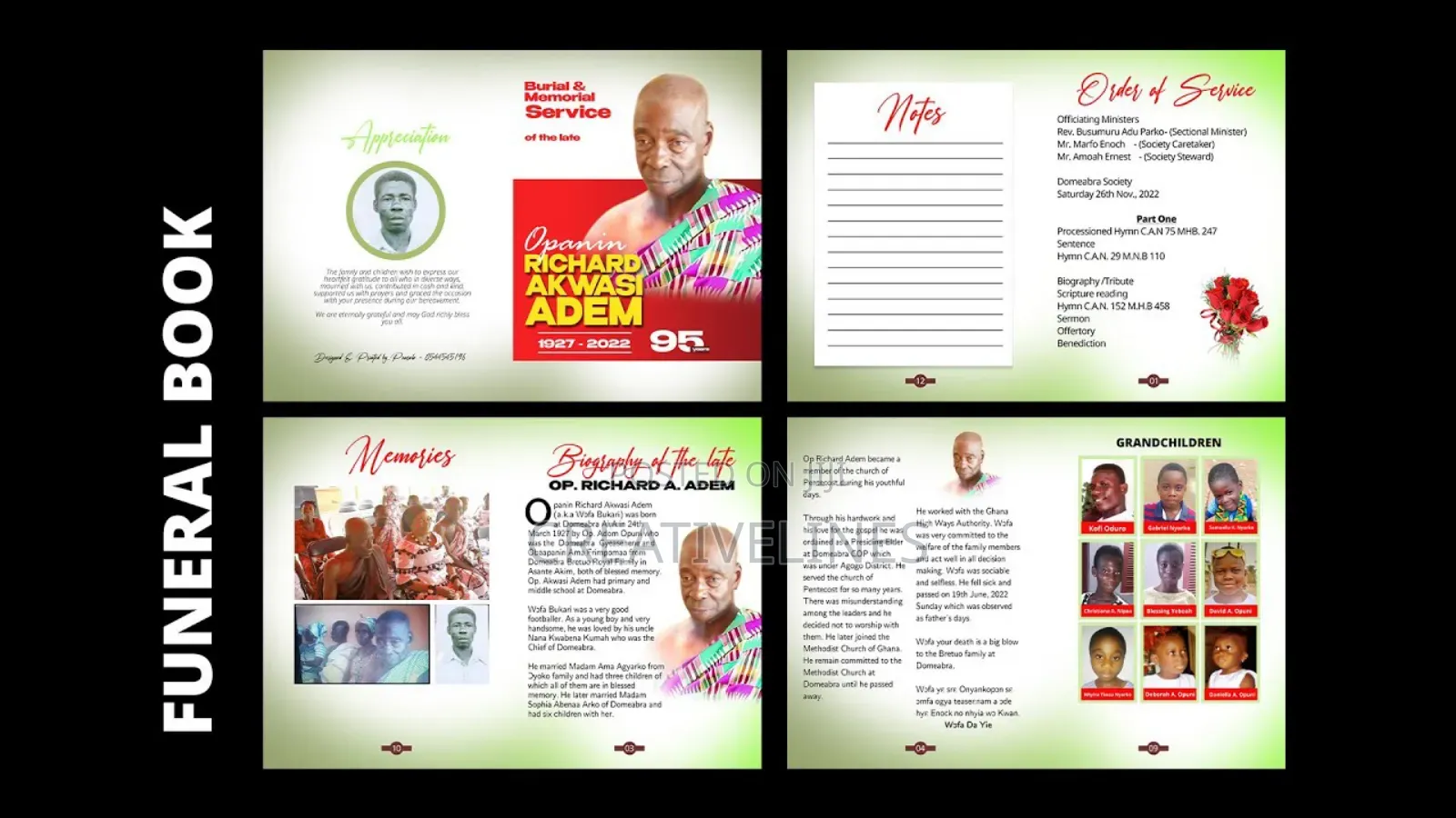 Obituary Book