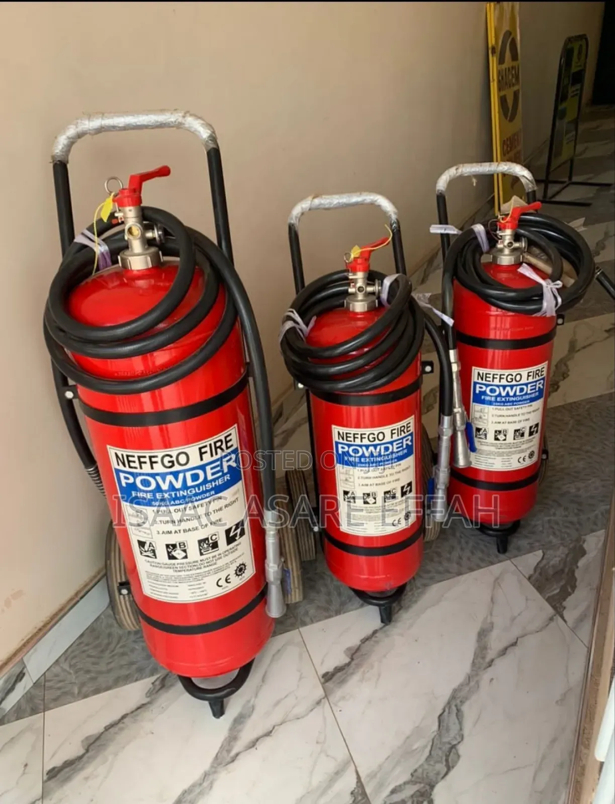 25kg Trolley Fire Extinguisher