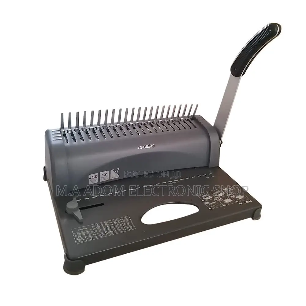 Comb Binding Machine for A4 Sheet