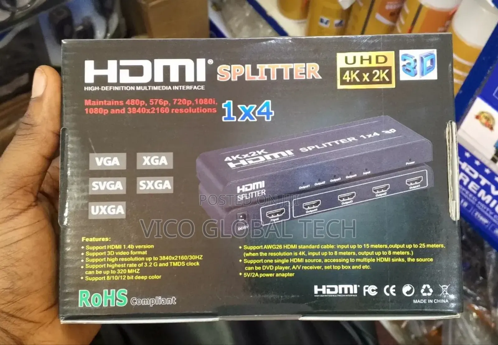Hdmi 4port Splitter