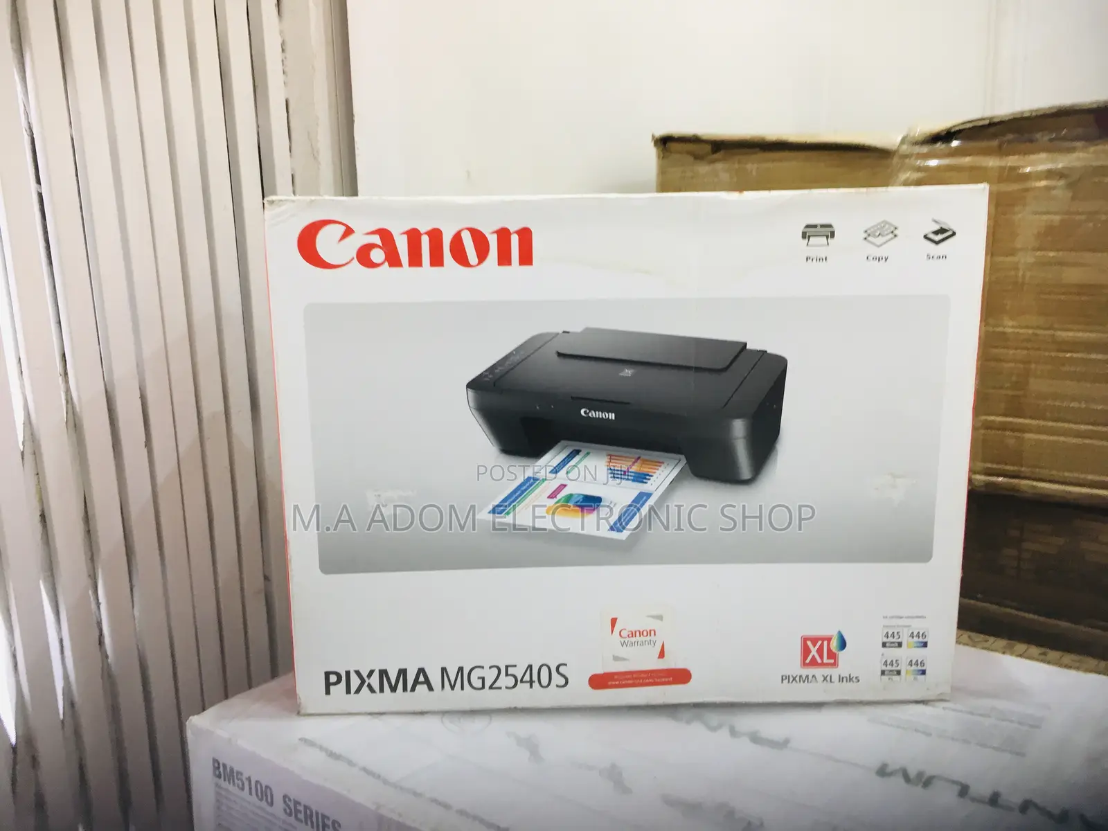 Canon Ink Jet Copy Print Scan Color Black/White