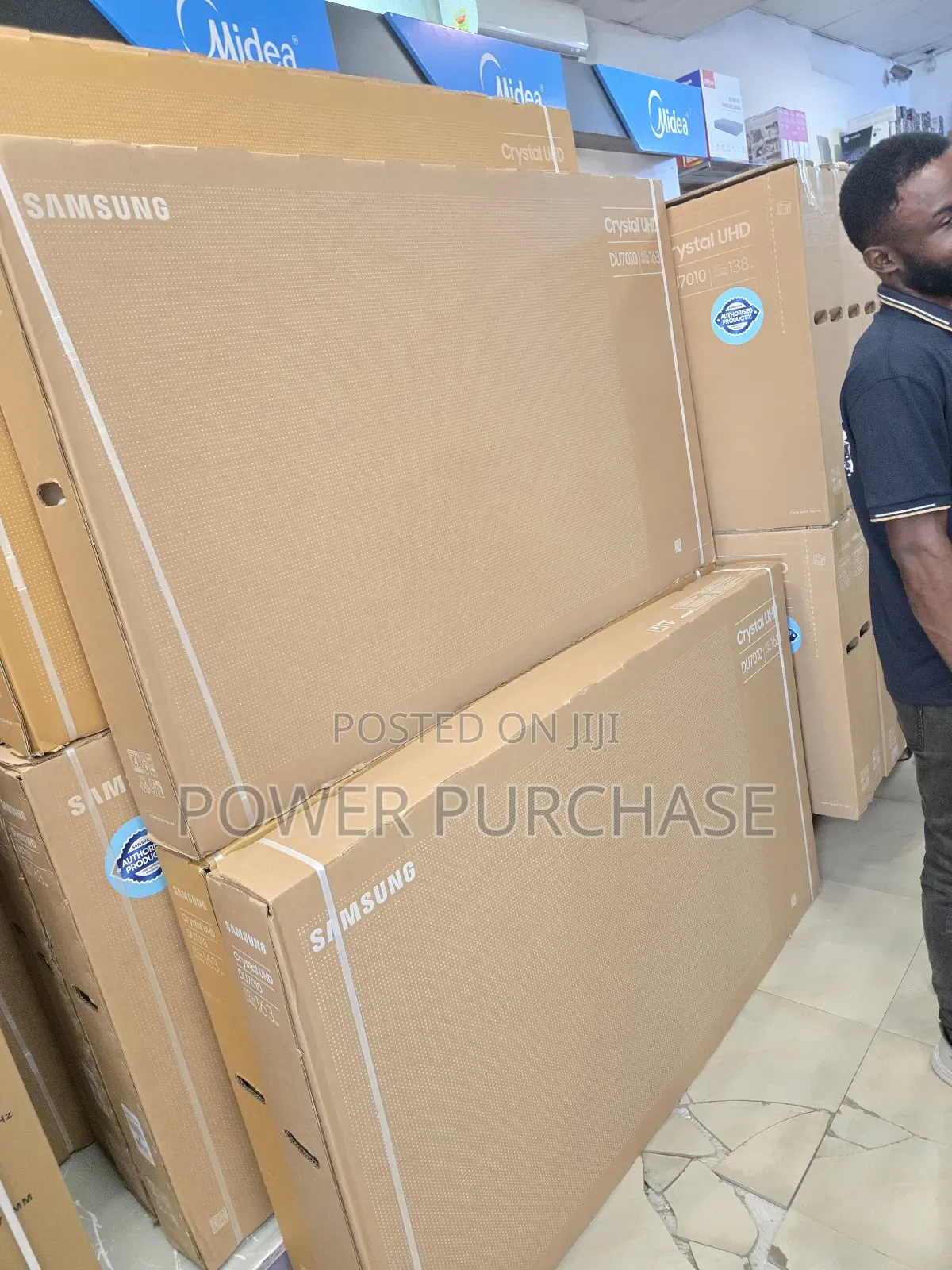 Long Lasting Samsung 65inches Smart Tv [Ua65du7010ulxy]