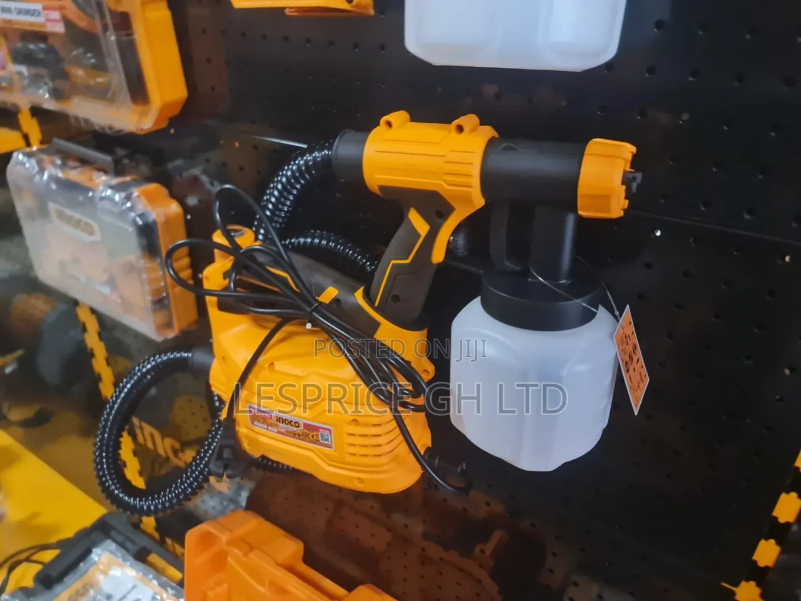 Ingco Hvlp 500w Spray Gun: Less Overspray