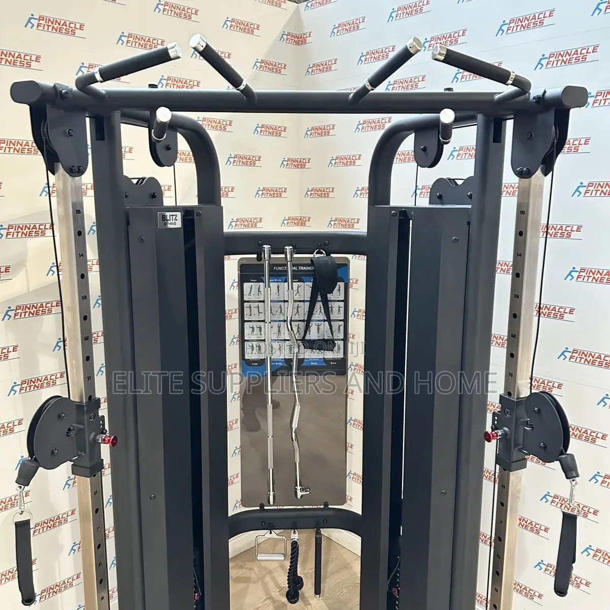 Commercial Dual Adjustable Pulley Single Station