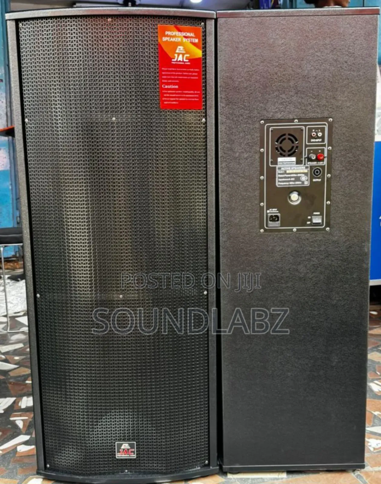 Jac Active Full Range Speakers
