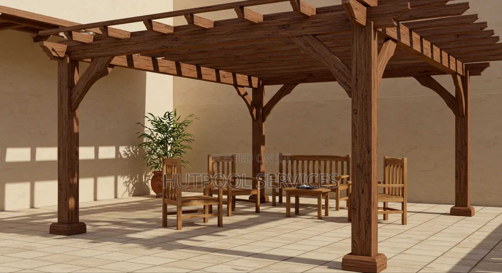 Simple Pergola 003
