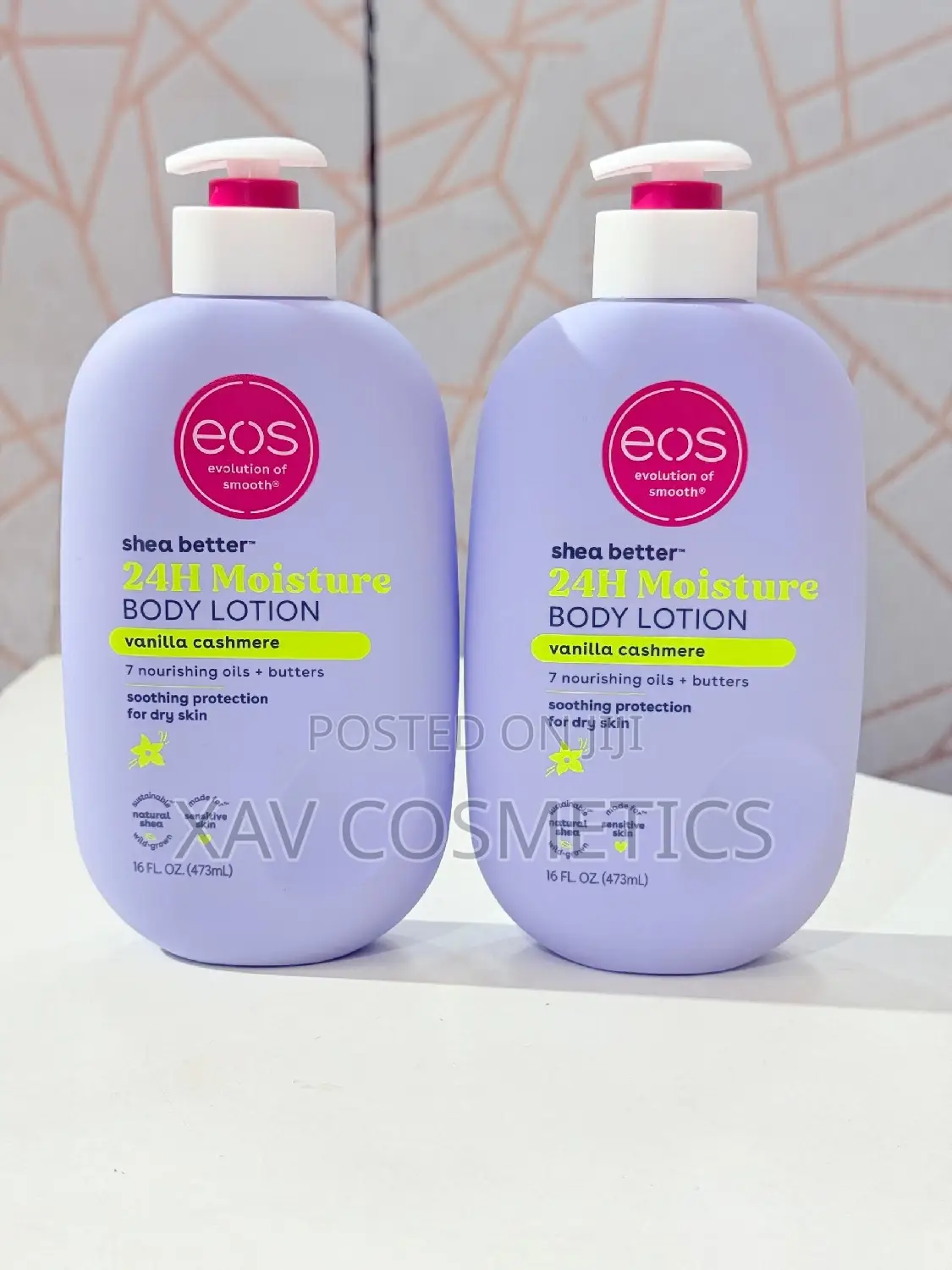 Eos Shea Better Body Lotion Vanilla Cashmere