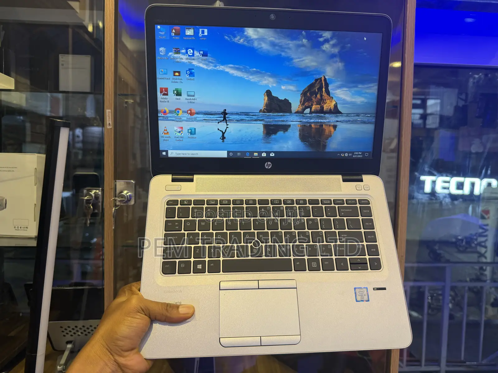 Laptop HP EliteBook 840 G3 8GB Intel Core I5 SSD 256GB