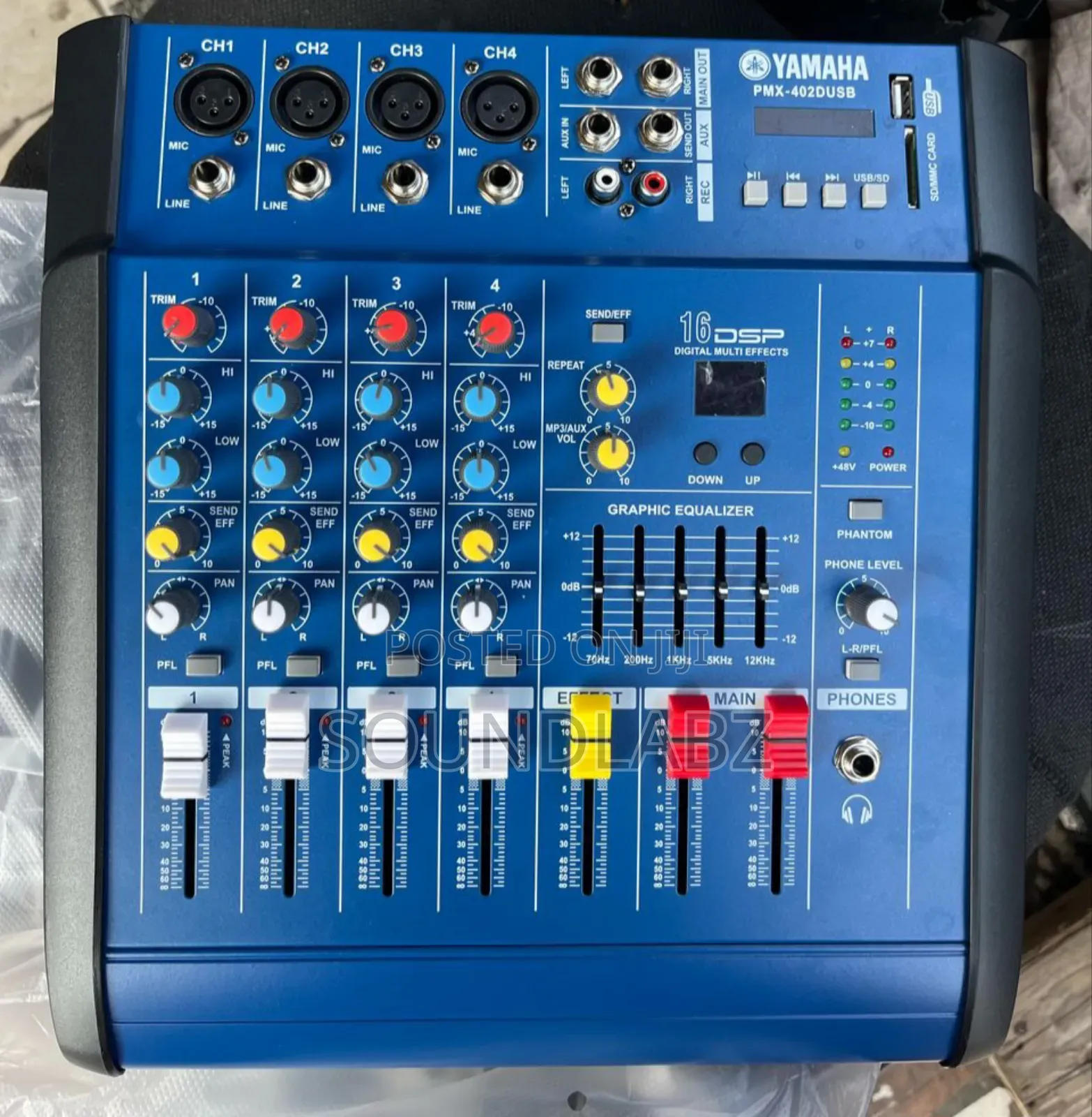 Yamaha Pmx402d 4-channel Powered Mixer