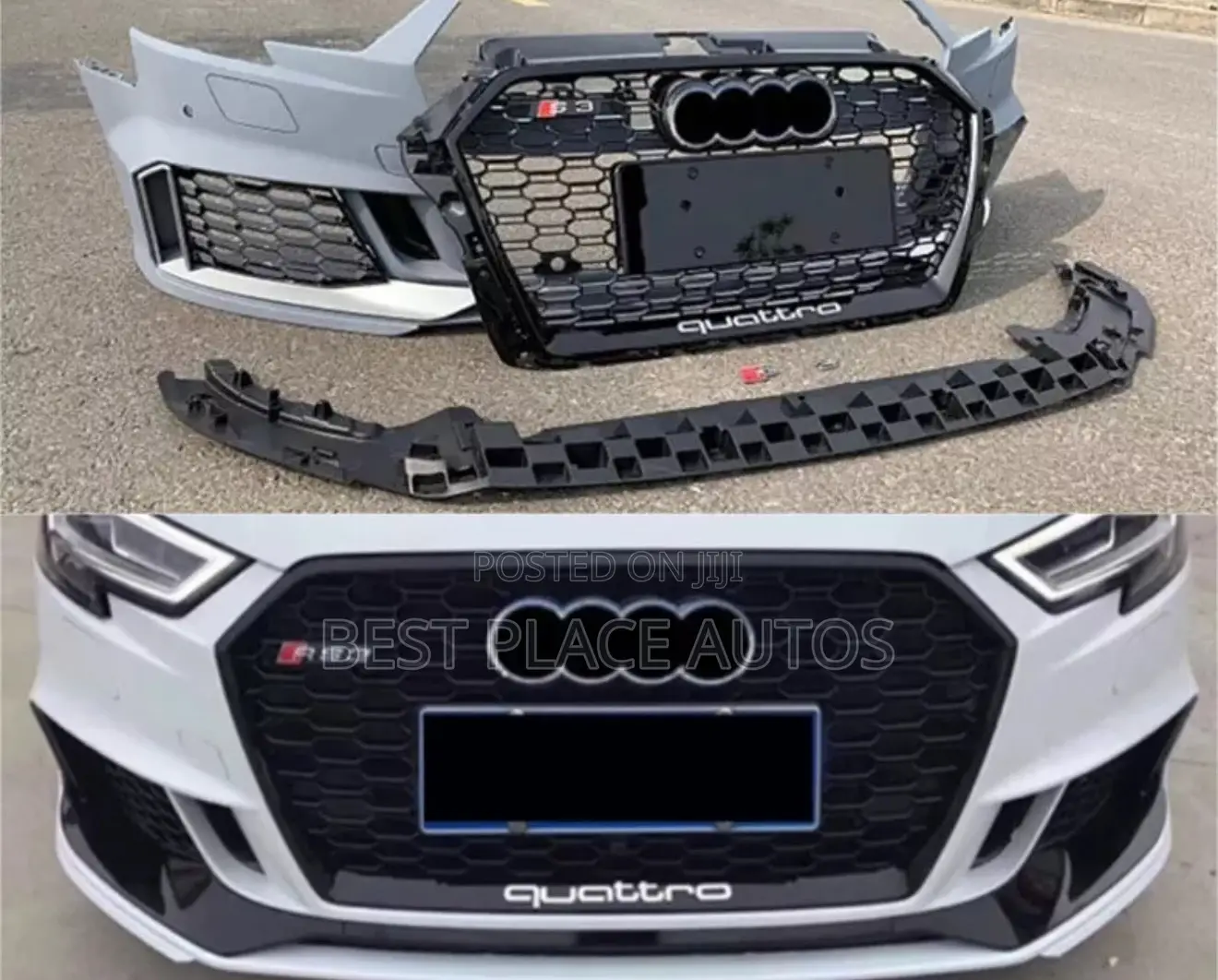 Audi Rs 3 2017-2020 Front Bumper