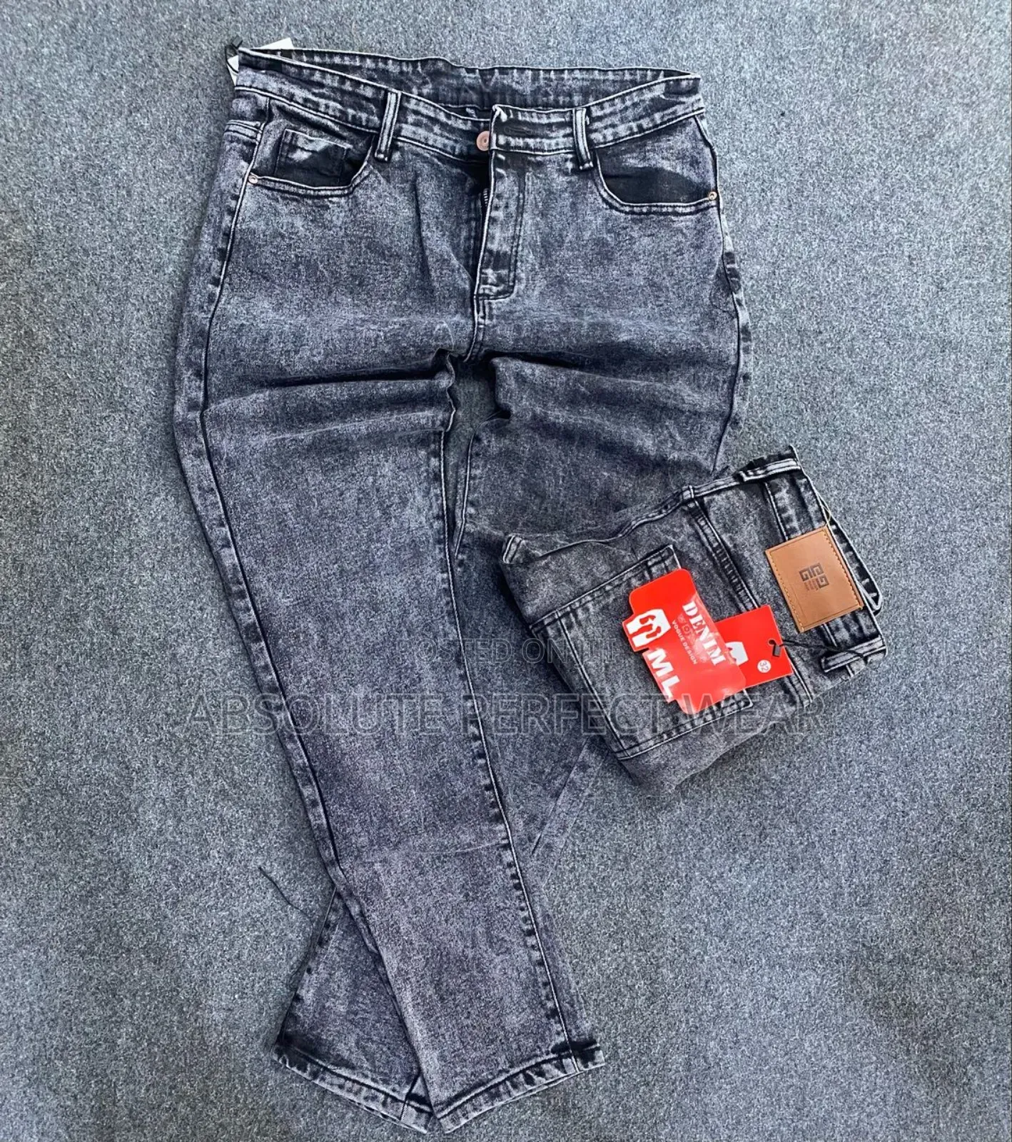Quality Zara Gray Jeans Trousers for Men