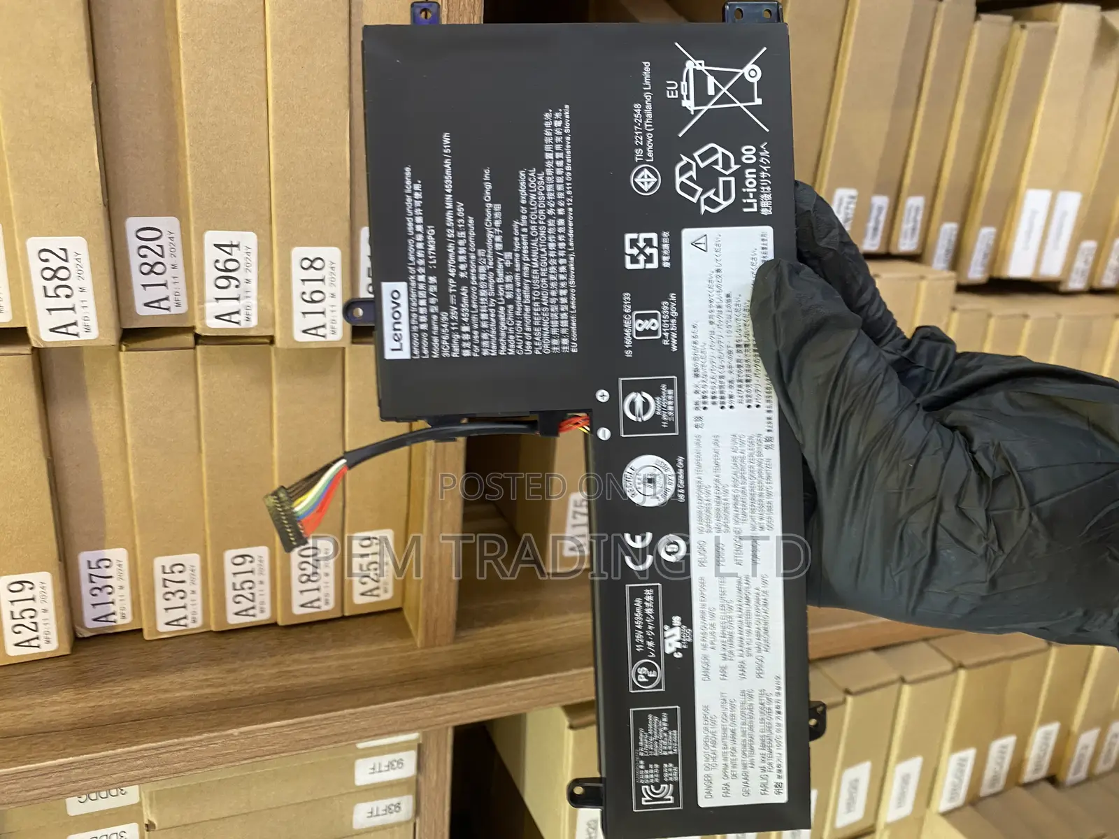L17m3pg1 Laptop Battery Replacement for Lenovo