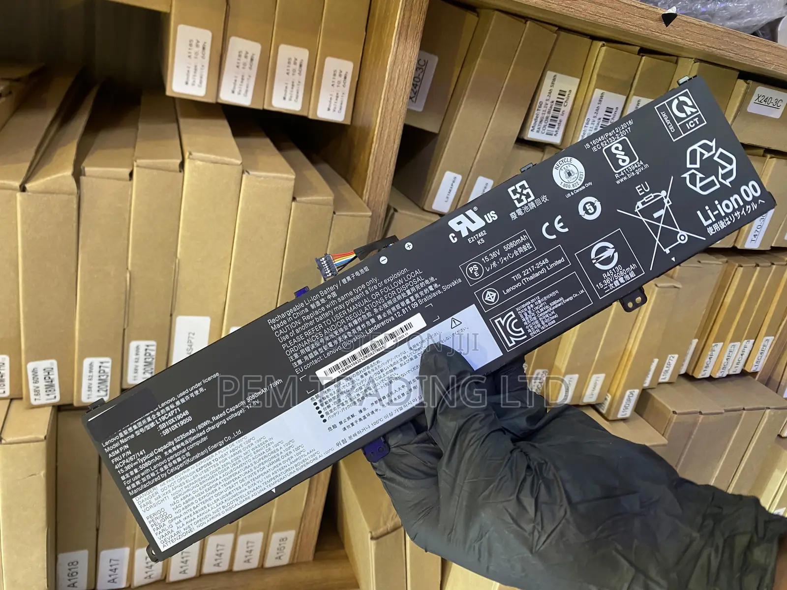 L19c4p71 Sb10x19048 Laptop Battery for Lenovo Thinkpad
