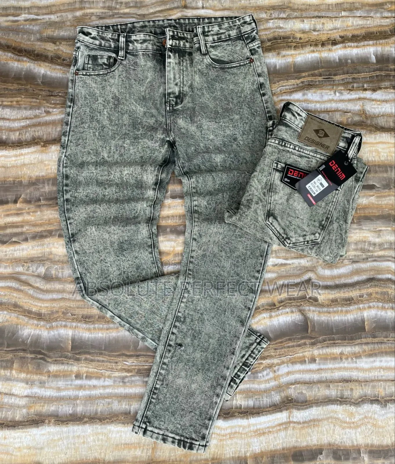 Quality Zara Gray Jeans Trousers for Men