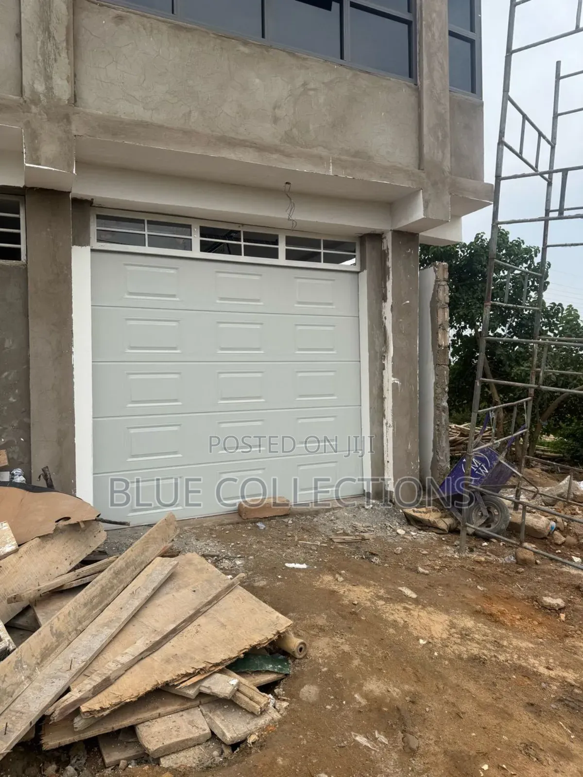 Garage Door With Remote and Accessories