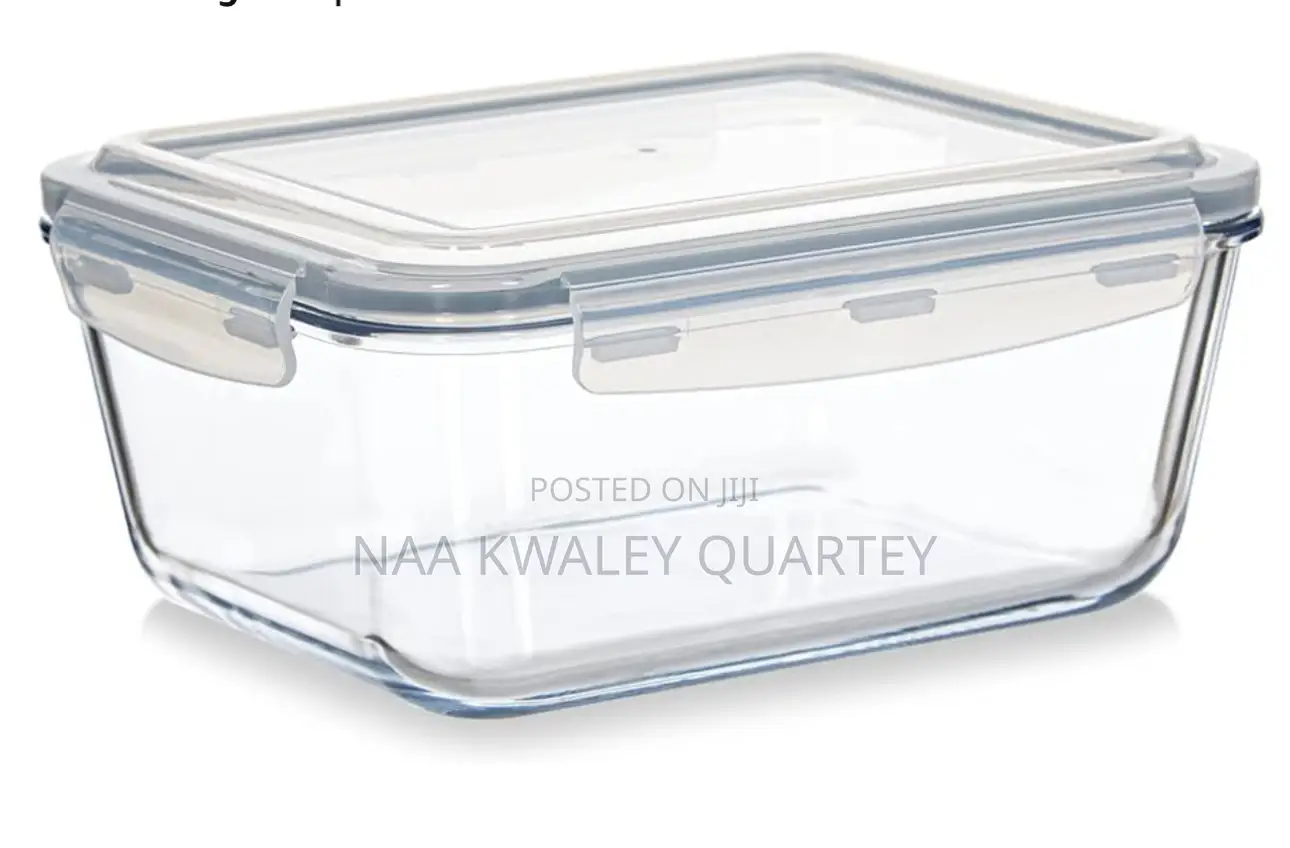2.5 L Borosilicate Glass Storage Bowl