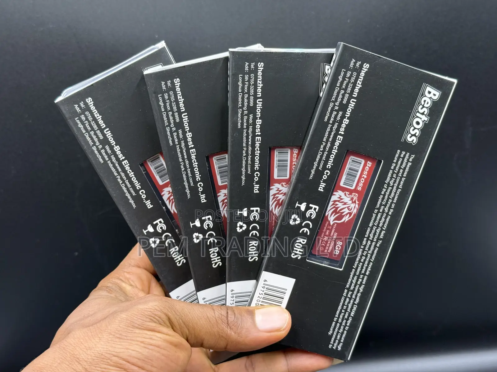 8g Desktop Ram 3200mhz