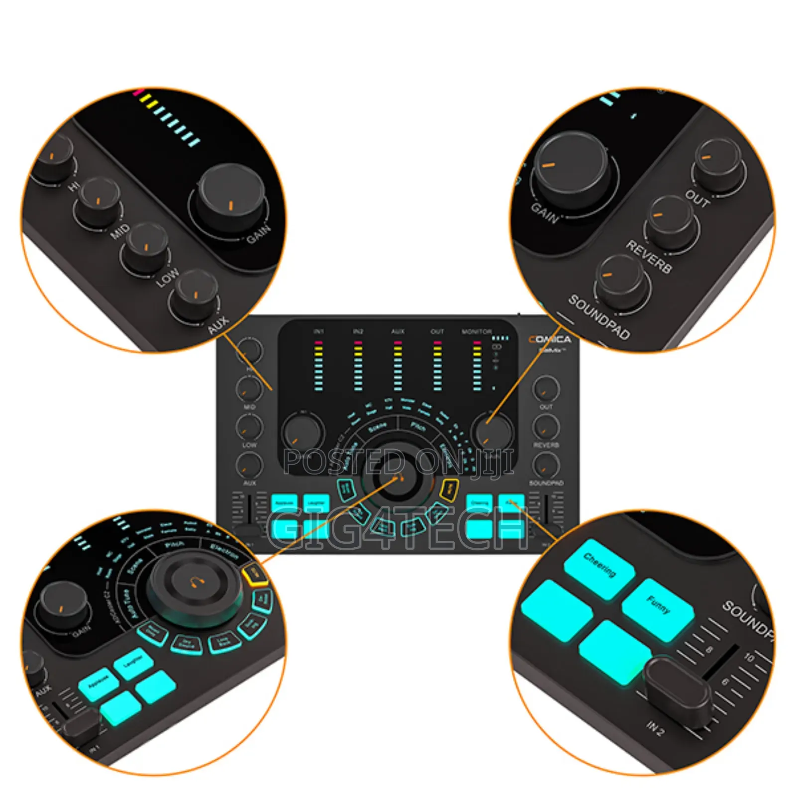 Comica Adcaster C2 Audio Interface Soundcard