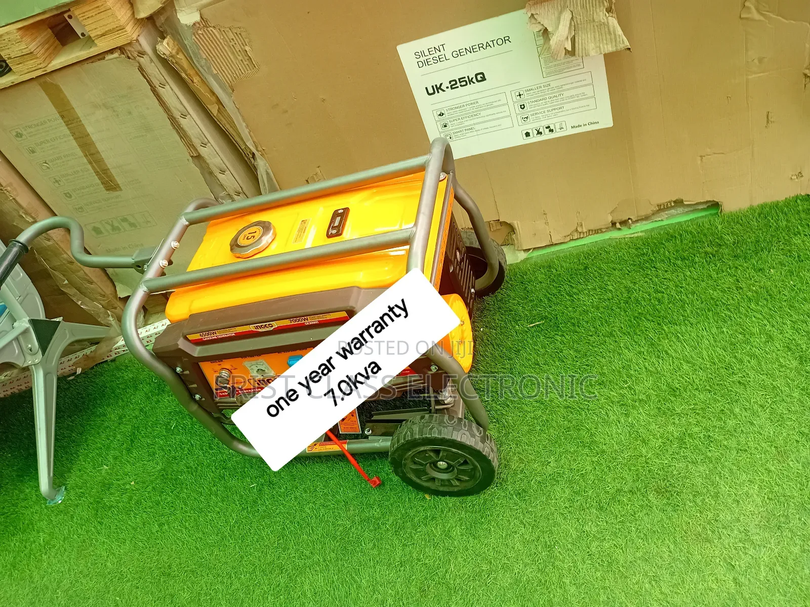 High Standard Quality 7.0kva Petrol Generator