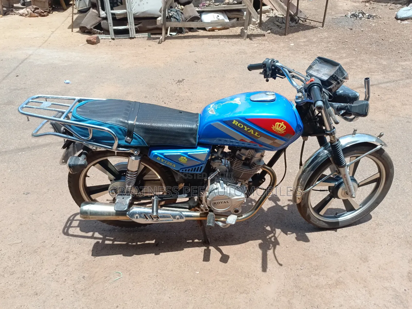 Royal Motorcycle 2021 Blue