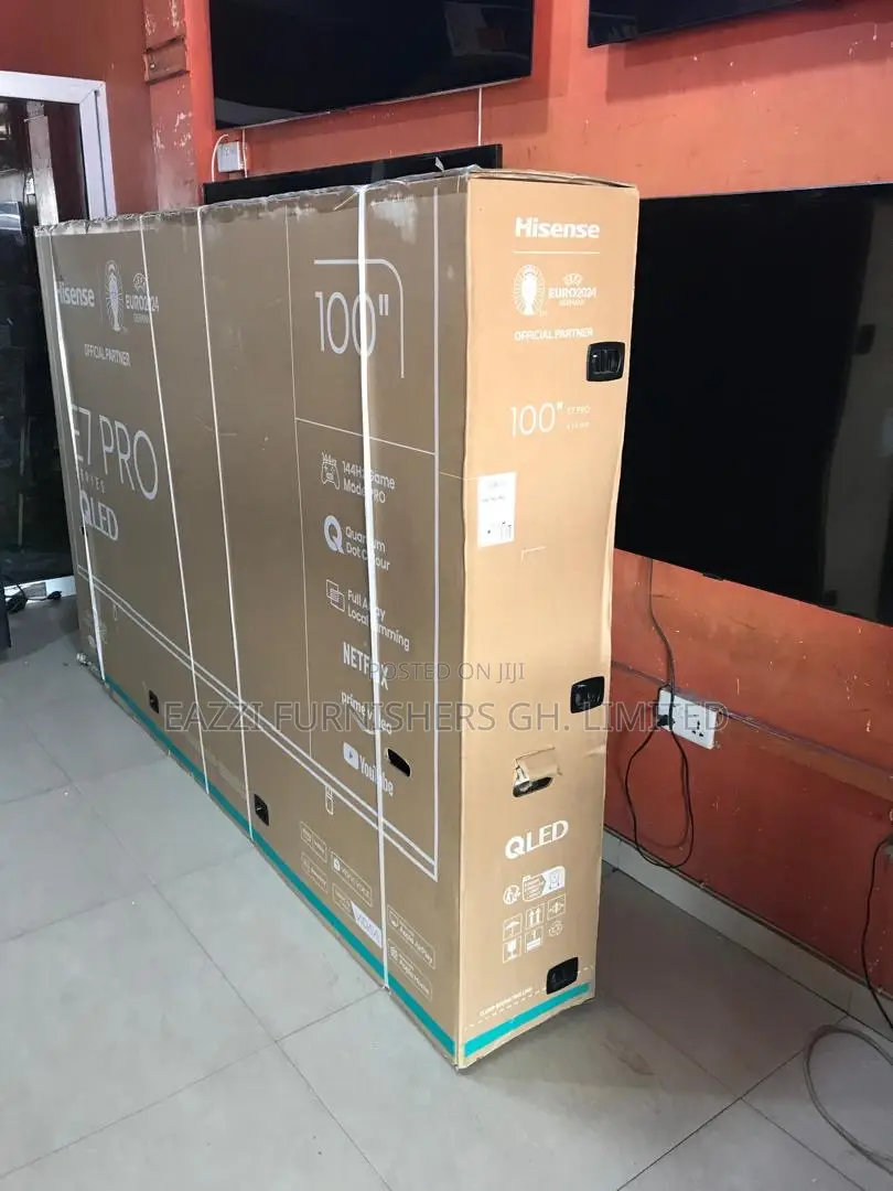 100" Inches Hisense Qled E7 Pro Series With 144 Hz Gaming Tv Uk