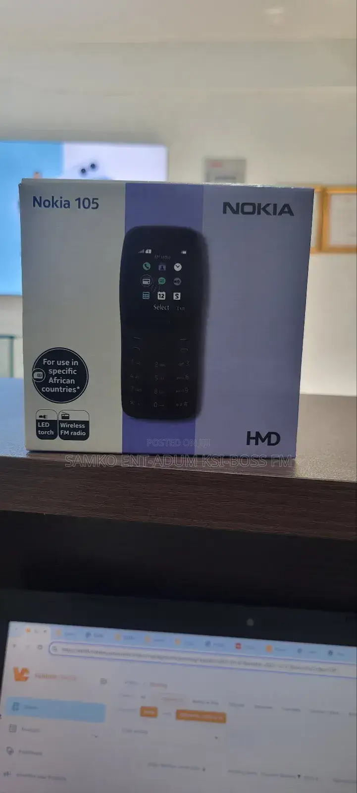 New Nokia 105 Blue
