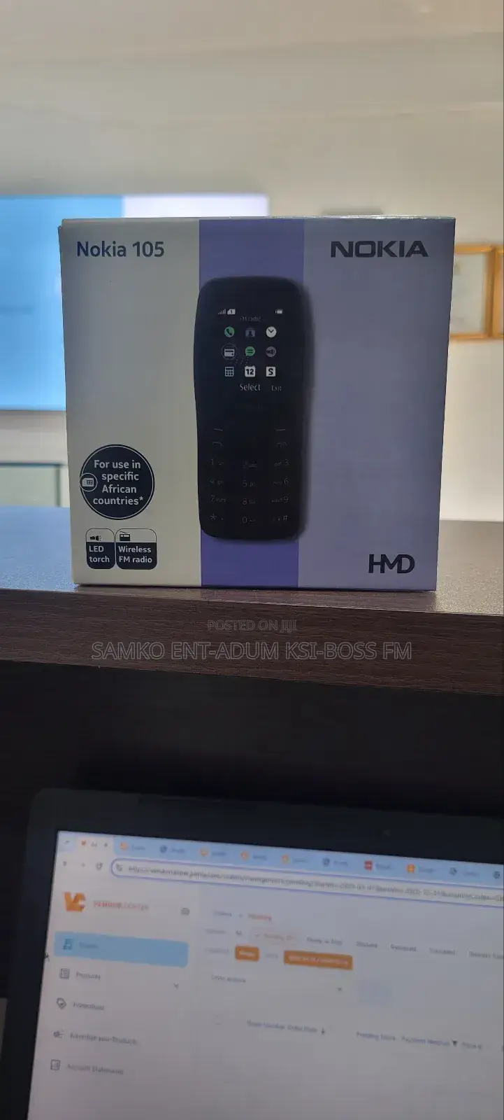 New Nokia 105 Blue