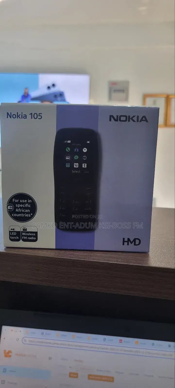 New Nokia 105 Blue