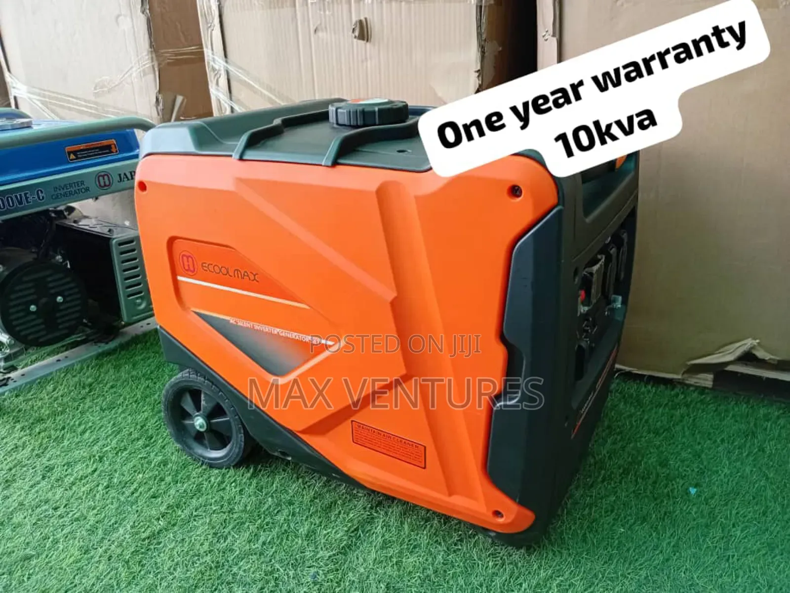 Proficient 10kva Ecoolmax Petrol Genset 10kva Inverter Japan