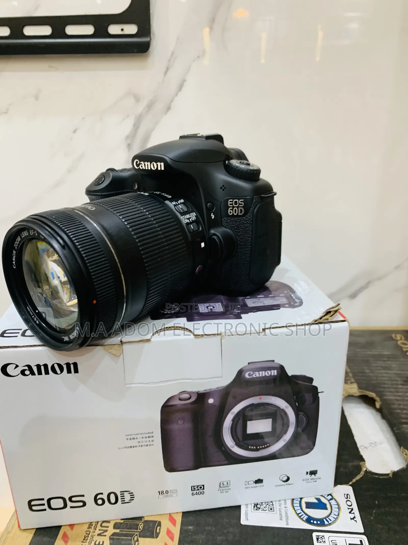 Brand New Canon 60d for Live Streams