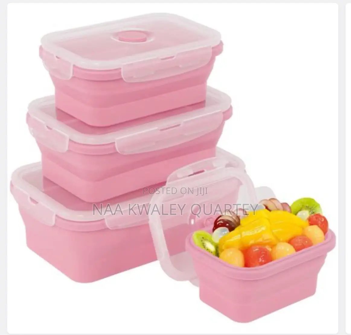 Silicone Foldable Lunch Box