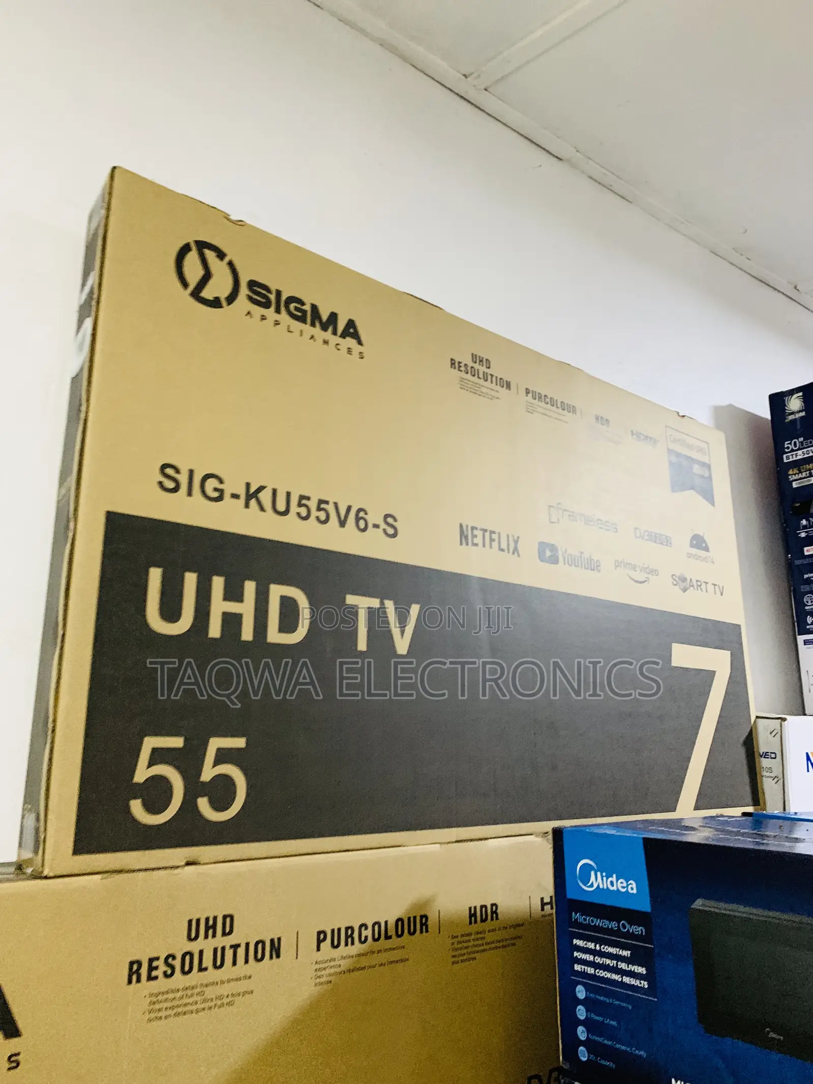 Just Sleek Sigma 55” Uhd Tv