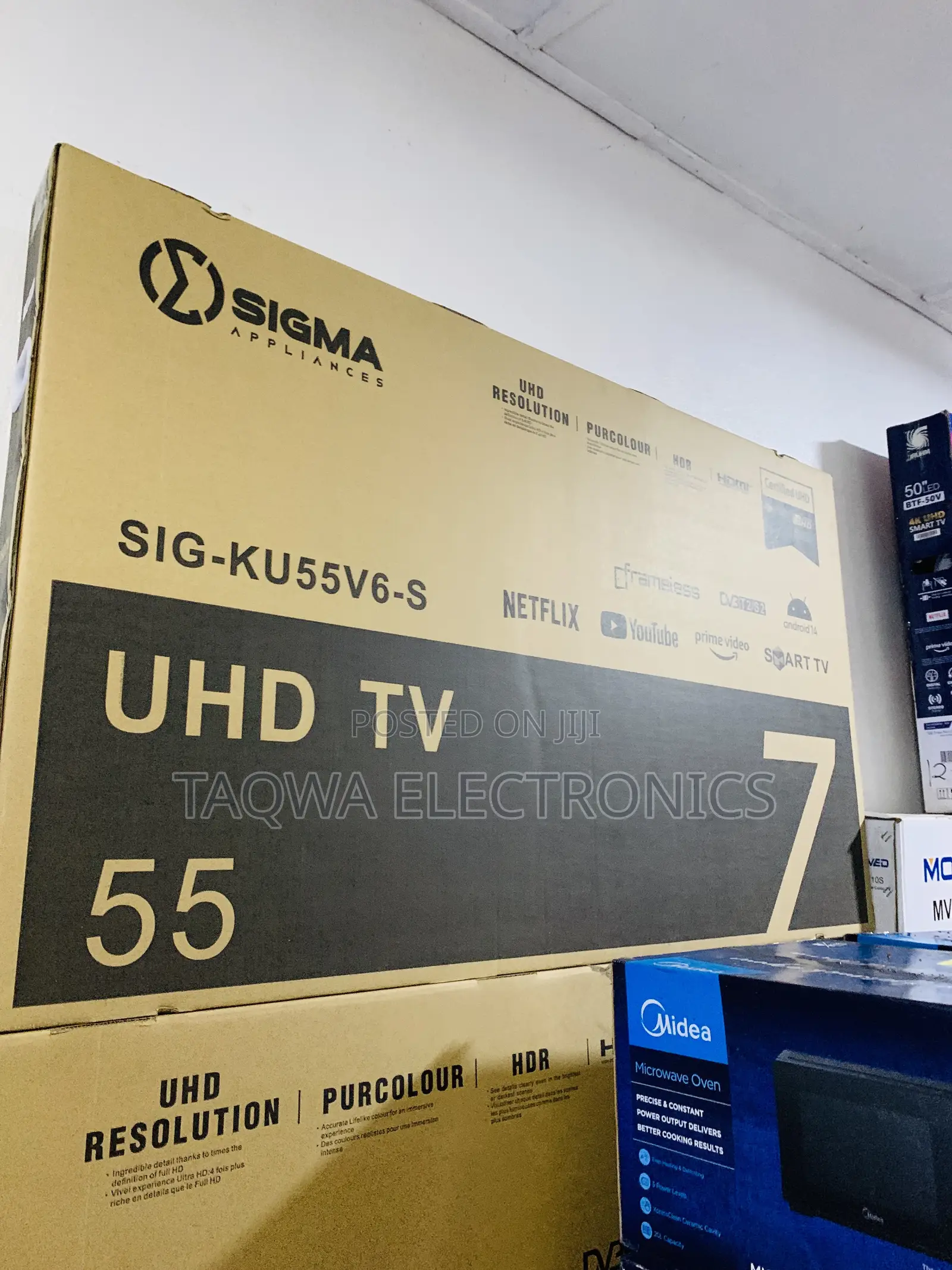 Just Sleek Sigma 55” Uhd Tv