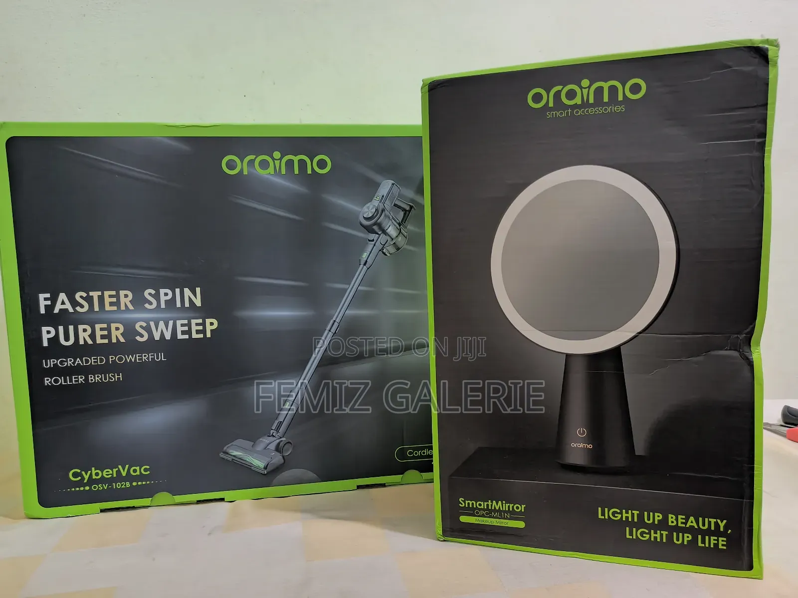 Oraimo Cybervac Cordless Stick Vacuum Plus Free Mirror