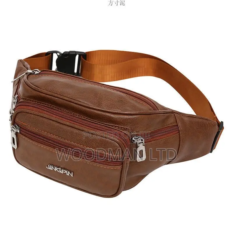 Genuine Leather Waist Bags/Chest Bags