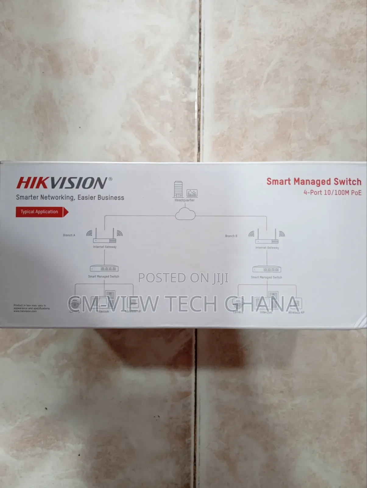 4port Hikvision Poe Managed Switch (Non Gigabit)