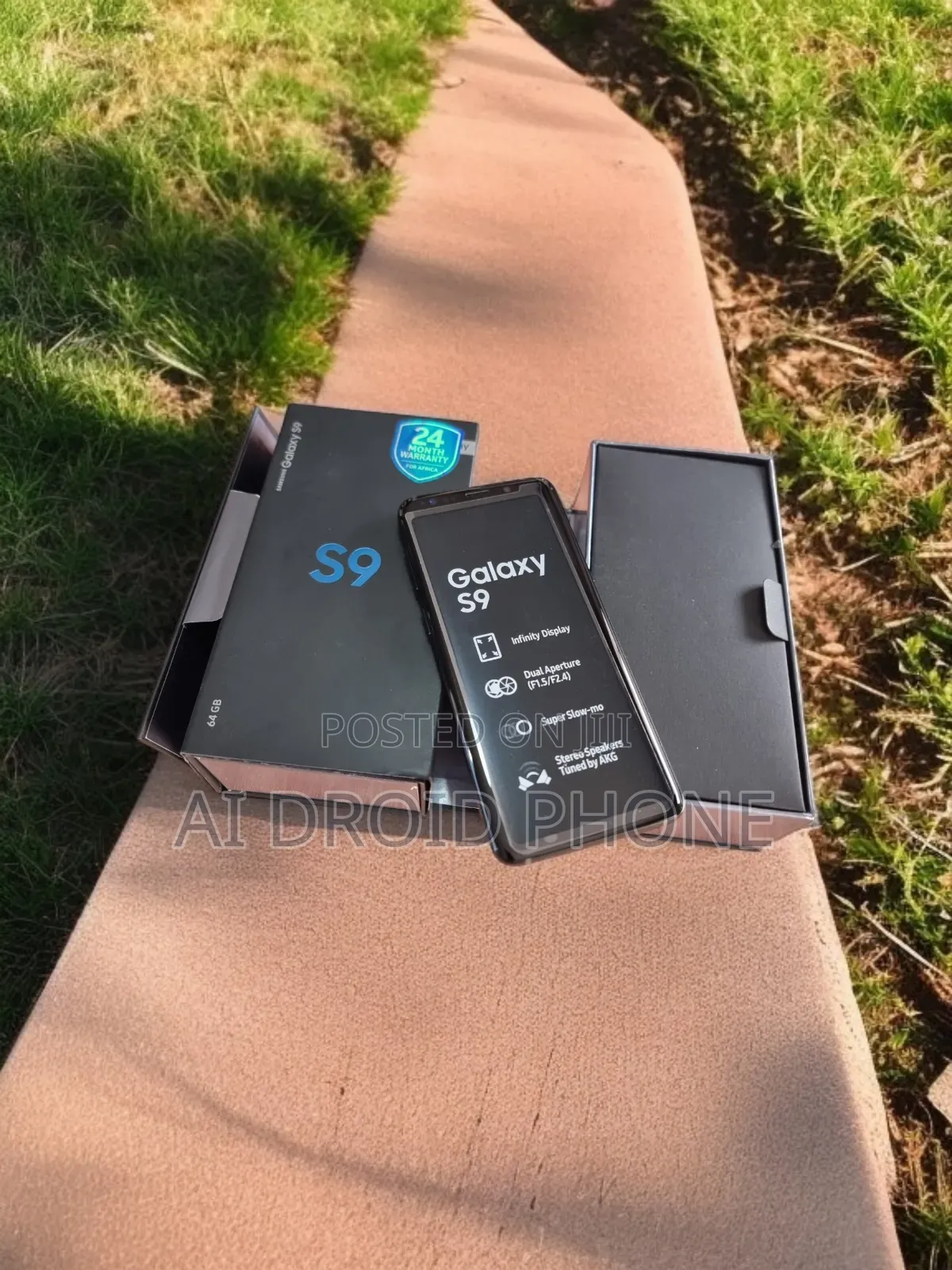 New Samsung Galaxy S9 64 GB Purple