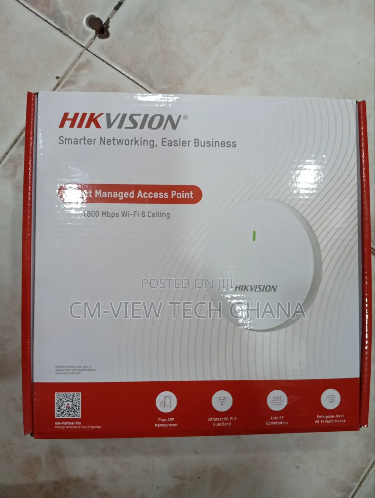 Hikvision Smart Managed Ceiling Access Point