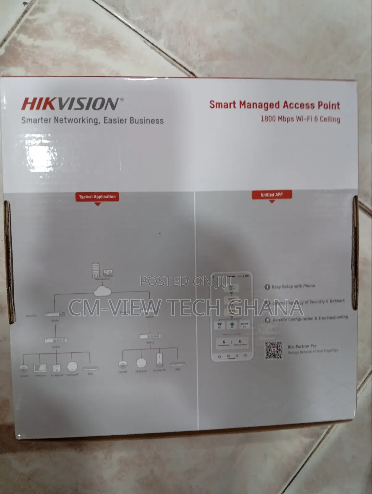 Hikvision Smart Managed Ceiling Access Point