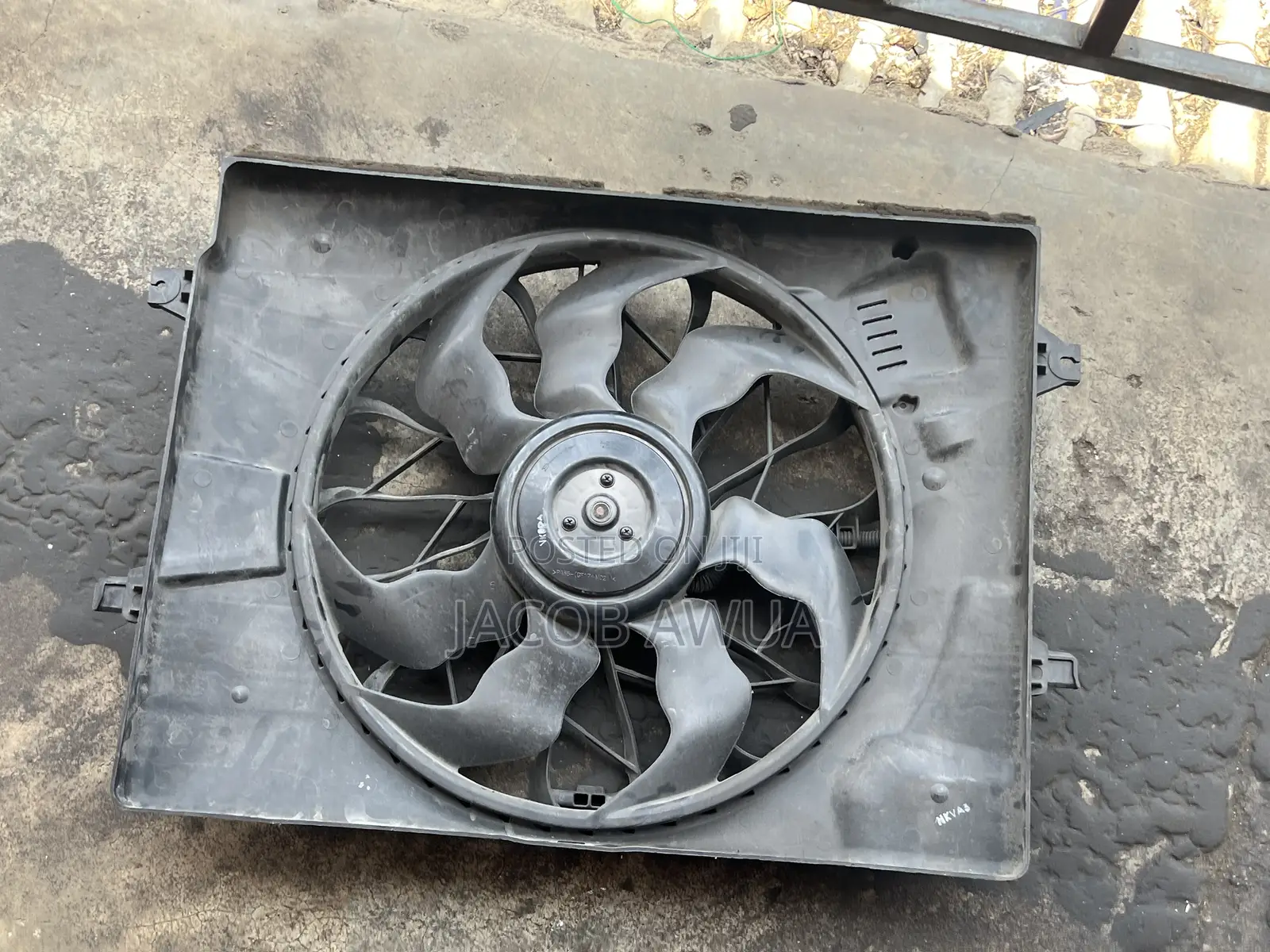 Kia Optima 2017 Hybrid Radiator Cooling Fan
