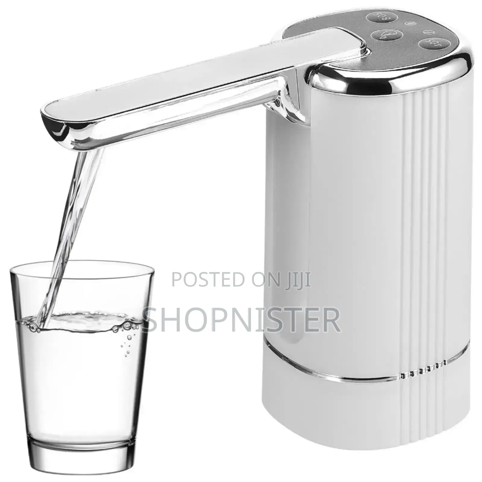 Water Dispenser Pump Black and White