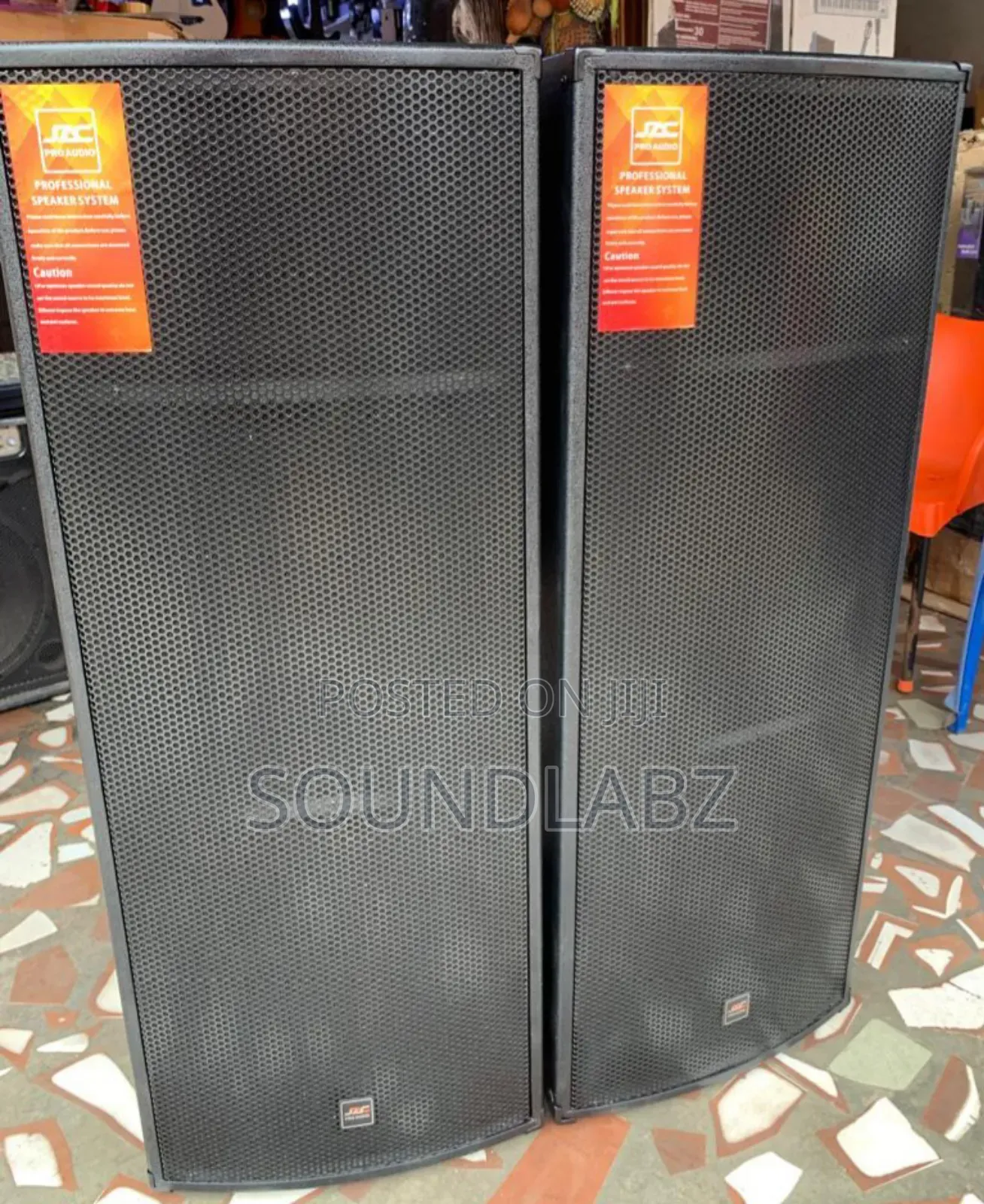 Jac Full Range Speakers (15 Inches)