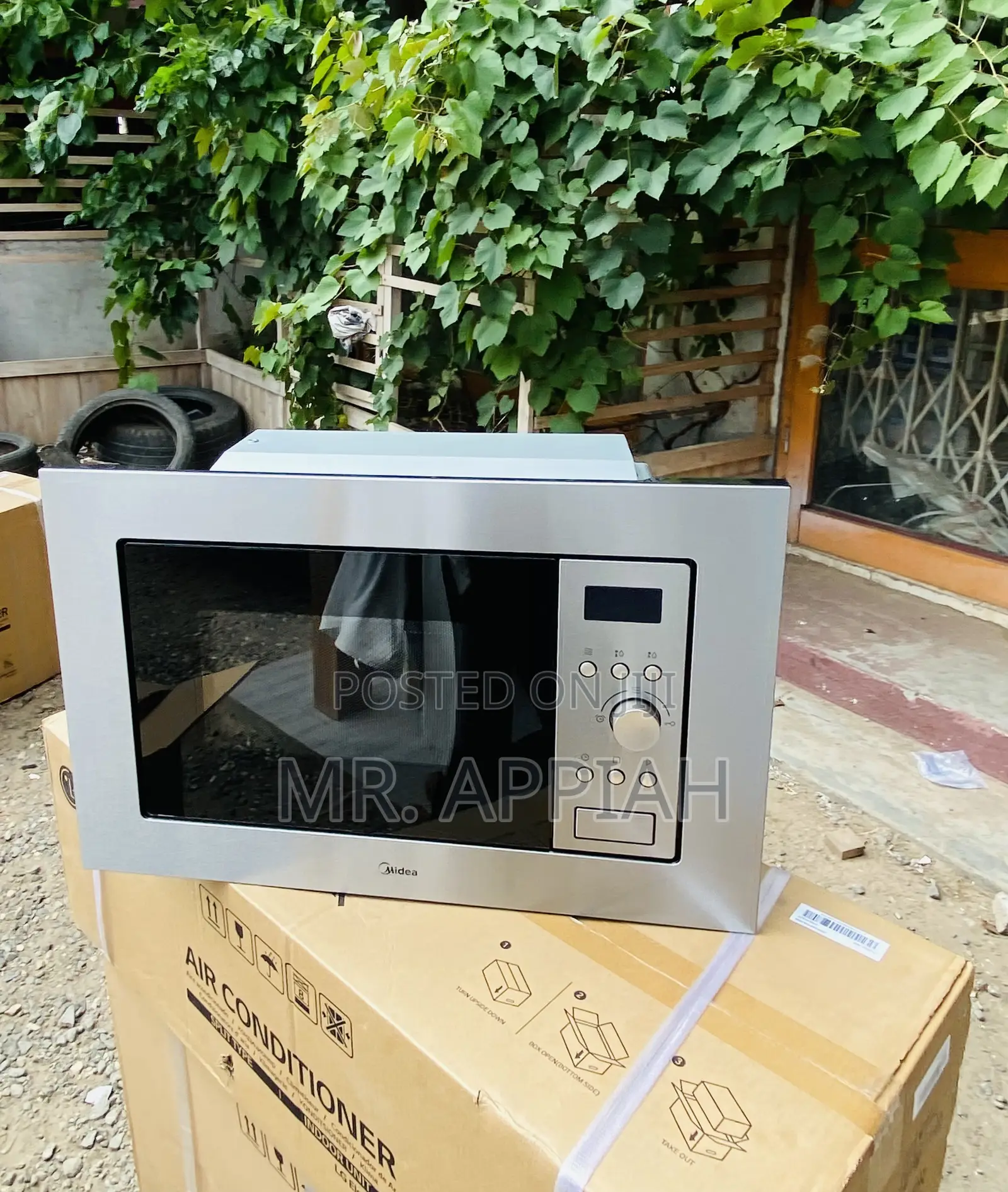 Premium Design Media Am717bs7 Electric Oven(Gray).