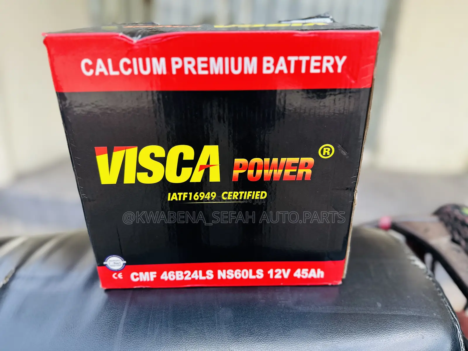 Original Visca Battery (13 Plate:12v 45a) Available For Cars